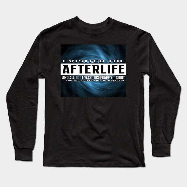 Afterlife Secrets Vortex Long Sleeve T-Shirt by Diagonal22